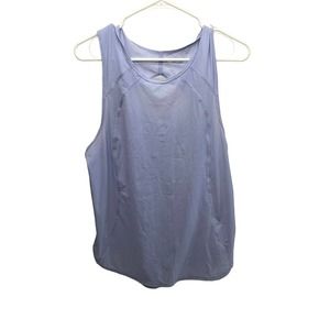 Women Lululemon Sculpt Tank Top Back Vent Blue Lychee Size M